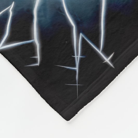 "Ice Queen" Fleece Deken (Hoek)