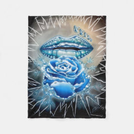 "Ice Queen" Fleece Deken