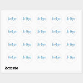 Ice Queen Frozen Royal Feminine Word Art Ronde Sticker (Vel)