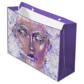 Ice Queen Gift Bag - Prachtig Groot Cadeauzakje (Voorkant Gekanteld)