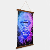 "Ice Queen" Hangend Wandkleed (Gebogen)