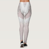 Ice Queen Leggings Funny kerstkostuum Pants (Achterkant)