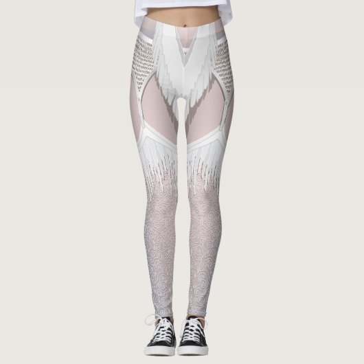 Ice Queen Leggings Funny kerstkostuum Pants (Voorkant)