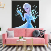 Ice Queen Magische kracht Canvas Afdruk (Insitu (Woonkamer))