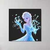 Ice Queen Magische kracht Canvas Afdruk (Voorkant)