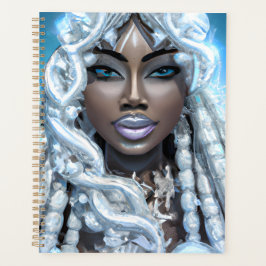 Ice Queen Melanin Women Black Girl Magic Sista Planner