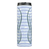 Ice Queen Mermaid Tumbler Thermosbeker (Achterkant)