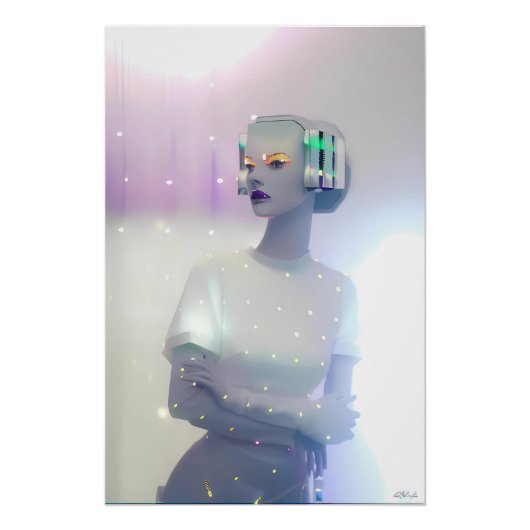 Ice Queen of Fembotics Perfect Poster (Voorkant)