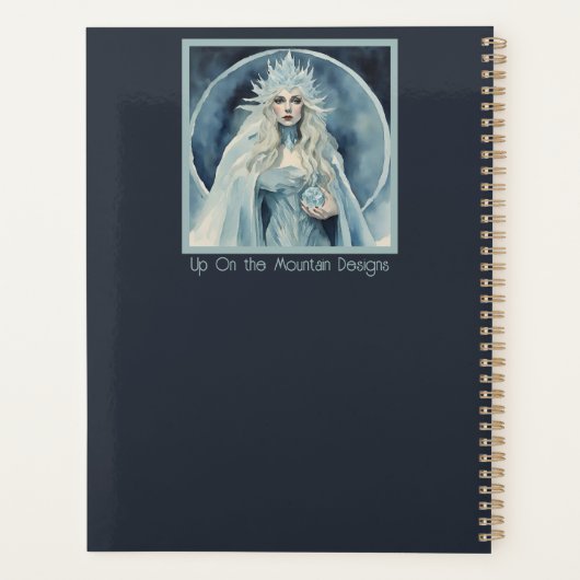 Ice Queen Planner (Achterkant)