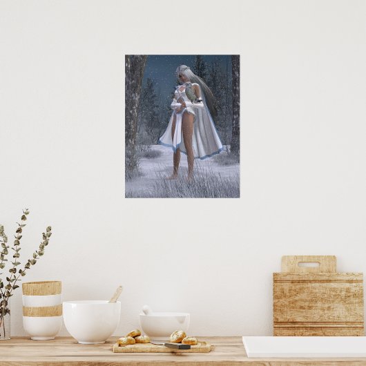 Ice Queen Poster (Keuken)