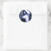 Ice Queen Ronde Sticker (Tas)