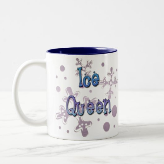 Ice Queen Tweekleurige Koffiemok (Links)