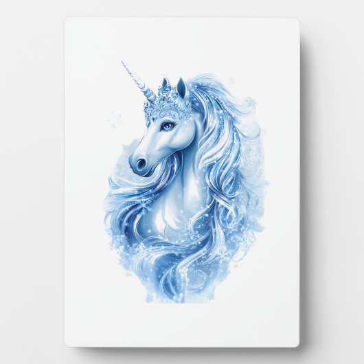 Ice Queen Unicorn (1) Fotoplaat (voorkant)
