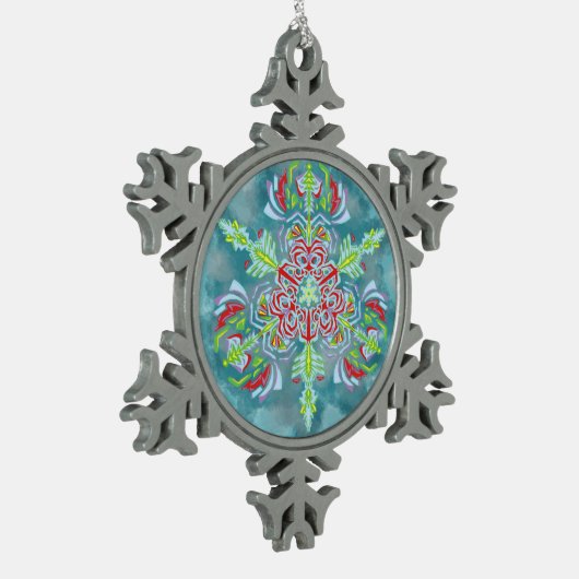 Ice Queen's Snowflake Ornament (Links)