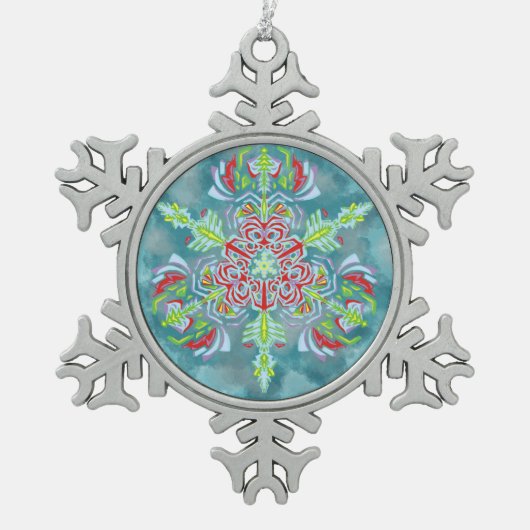 Ice Queen's Snowflake Ornament (Voorkant)