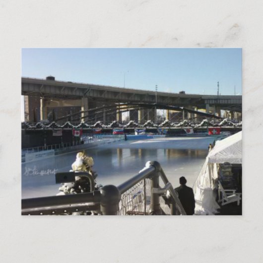 Ice Reflections Briefkaart (Voorkant)