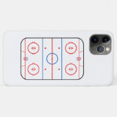 Ice Rink Diagram Hockey Game Companion Case-Mate iPhone Case (Achterkant (horizontaal))