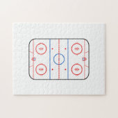 Ice Rink Diagram Hockey Game Companion Legpuzzel (Horizontaal)