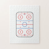 Ice Rink Diagram Hockey Game Companion Legpuzzel (Verticaal)