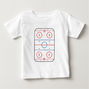 Ice Rink Diagram Hockey Game Decor