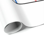 Ice Rink Diagram Hockey Game Decor Cadeaupapier (Rol Hoek)