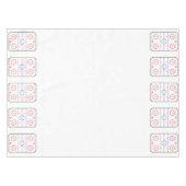 Ice Rink Diagram Hockey Game Style Tafelkleed (Voorkant (Horizontaal))