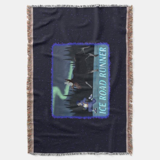 Ice Road Runner Deken (Voorkant Verticaal)