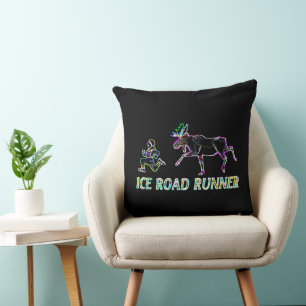 Ice Road Runner Kussen