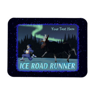 Ice Road Runner Magneet