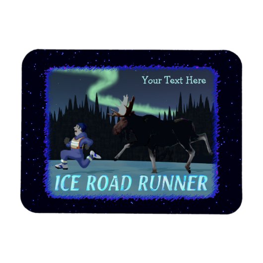 Ice Road Runner Magneet (Horizontaal)