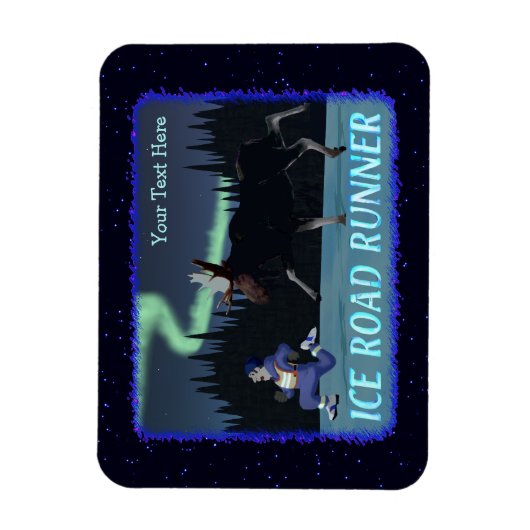 Ice Road Runner Magneet (Verticaal)