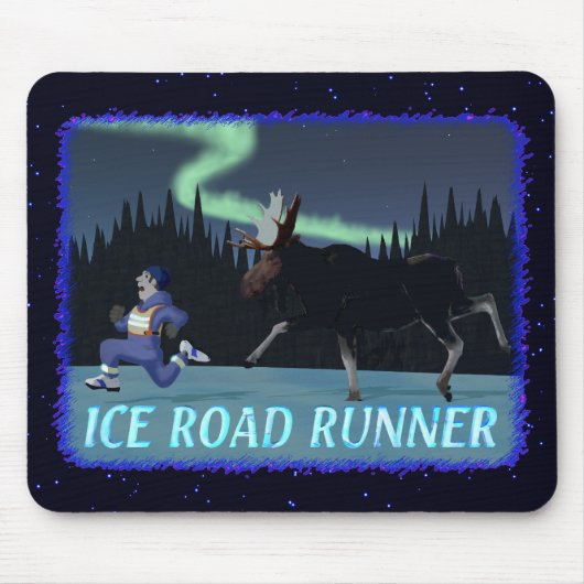 Ice Road Runner Muismat (Voorkant)