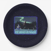 Ice Road Runner Papieren Bordje (Voorkant)