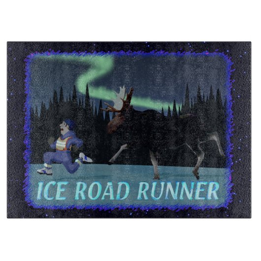 Ice Road Runner Snijplank (Voorkant)