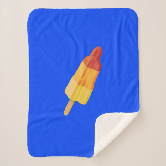 Ice Rocket Sherpa Deken (Voorkant)