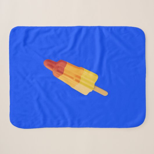 Ice Rocket Sherpa Deken (Voorkant (horizontaal))