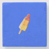 Ice Rocket Stenen Onderzetter (Voorkant)