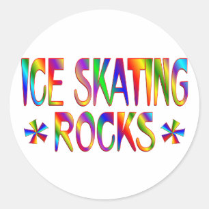 ICE-ROCKS RONDE STICKER