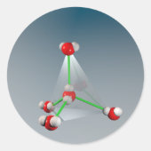 Ice Ronde Sticker (Voorkant)