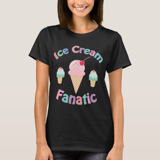 Ice roomfanaticus voor een zomersproeier t-shirt (Voorkant)