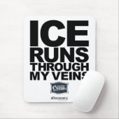 Ice Runs Mousepad Muismat (Met muis)