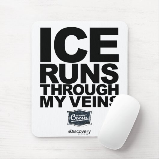 Ice Runs Mousepad Muismat (Met muis)
