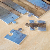 Ice Sailing op het meer — Legpuzzel (Zijkant)