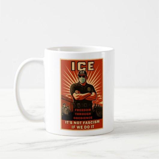 ICE satire - Mug Koffiemok (Links)