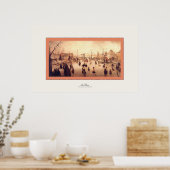 Ice Scene ~  Fine Art Print. Poster (Keuken)