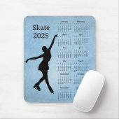 Ice Schaats 2025 Kalender Muismat (Met muis)