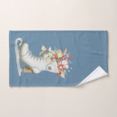 Ice schaats Bouquet Bad Handdoek (Handdoek)