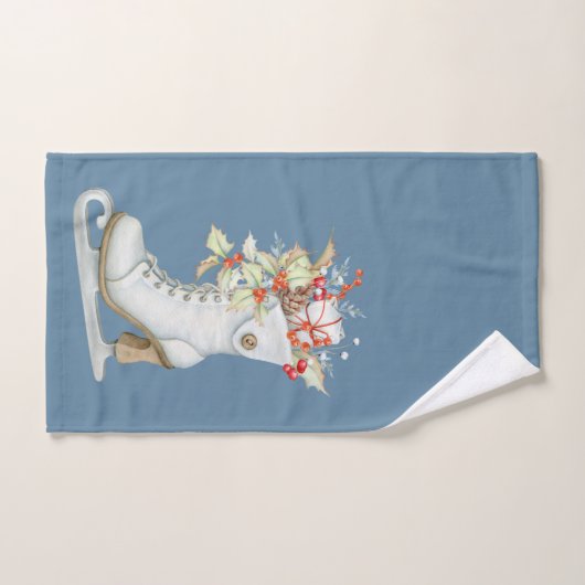 Ice schaats Bouquet Bad Handdoek (Handdoek)