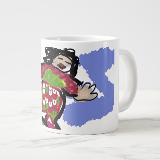 Ice schaats Dance Grote Koffiekop (Voorkant rechts)