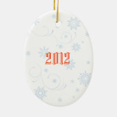 Ice schaats ornament (Achterkant)